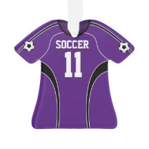 Lila Fußball Jersey