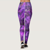 Lila galaktisch leggings (Rückseite)