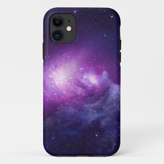 Lila Galaxie Case-Mate iPhone Hülle (Rückseite)