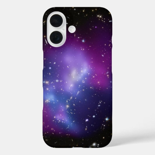Lila Galaxie Himmelsraum Foto Case-Mate iPhone Hülle (Rückseite)