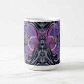 Lila Galaxie Kaffeetasse (Mittel)