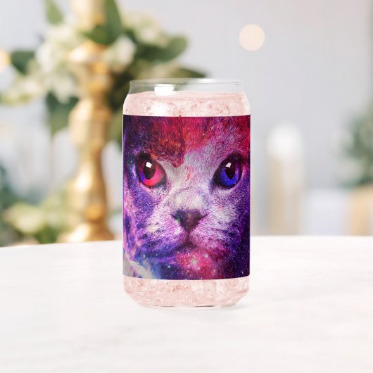 Lila Galaxie-Katze Dosenglas (Insitu (Hochzeit))