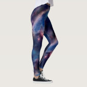 Lila Galaxie Leggings (Rechts)