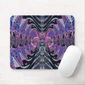 Lila Galaxie Mousepad (Mit Mouse)