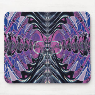 Lila Galaxie Mousepad