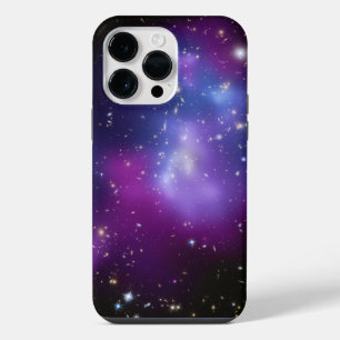 Lila Galaxienhaufen Himmelsfoto iPhone 14 Pro Max Hülle