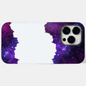 Lila Galaxiensterne Case-Mate iPhone Hülle (Rückseite (Horizontal))