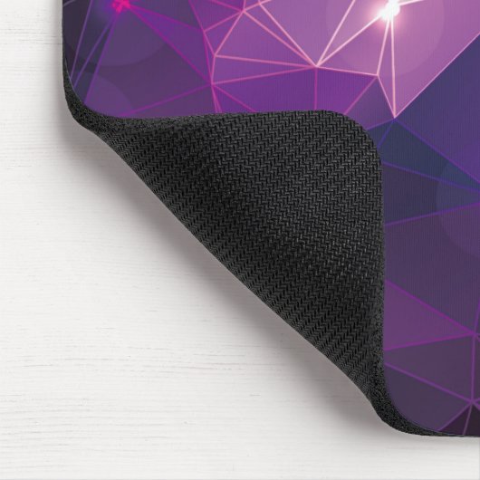 Lila Galaxis Mousepad (Ecke)