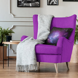 Lila Galaxy Celestial Space Foto Kissen