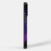 Lila Galaxy Cluster Celestial Foto iPhone Hülle (Rechte Seite)