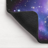 Lila Galaxy Cluster Celestial Foto Mousepad (Ecke)