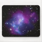 Lila Galaxy Cluster Celestial Foto Mousepad (Vorne)