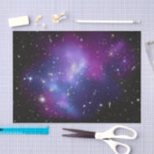Lila Galaxy Cluster Celestial Seidenpapier (Handwerk)