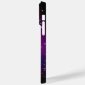 Lila Galaxy Cluster Space Foto Case-Mate iPhone Hülle (Rückseite / Links)