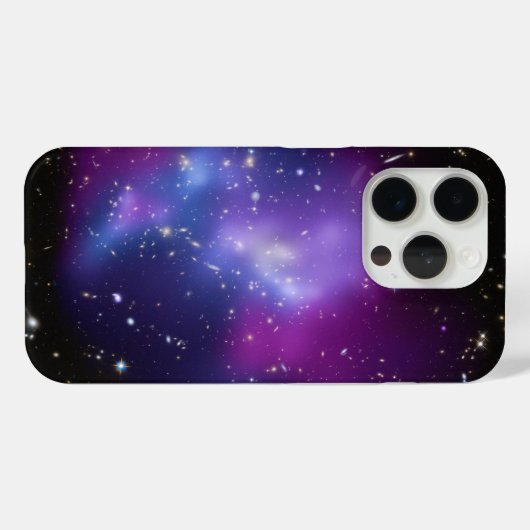 Lila Galaxy Cluster-Weltraumbild Case-Mate iPhone Hülle (Rückseite (Horizontal))