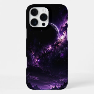 Lila Galaxy Handyhülle iPhone 16 Pro Max Hülle