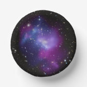 Lila Galaxy Himmels Papierplatten Pappteller (Vorderseite)