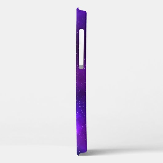 Lila Galaxy Nebula Case-Mate iPhone Case (Rückseite / Links)