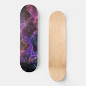 Lila Galaxy-Skateboard Skateboard (Vorderseite)