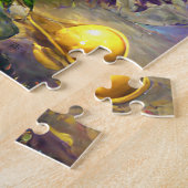 Lila Galaxy-Sonnensystem Puzzle (Seite)