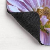 Lila Gänseblümchen Mousepad (Ecke)