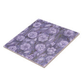 Lila Garten Fliese (Seite)