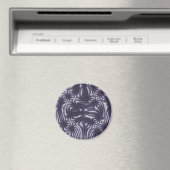 Lila Garten Magnet (In Situ (Geschirrspüler))