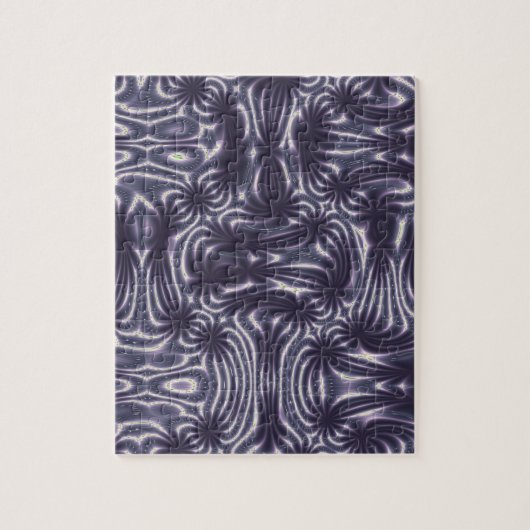 Lila Garten Puzzle (Vertikal)