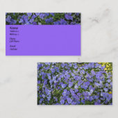 Lila Garten Visitenkarte (Vorne/Hinten)