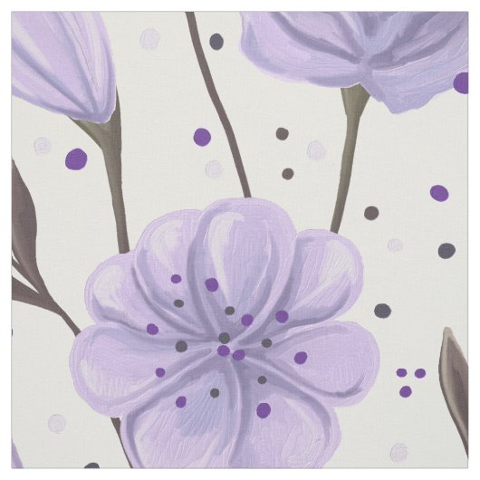 Lila Gartengewebe Stoff (Muster)