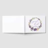 Lila Gästebuch (Voll)