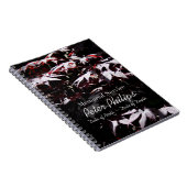 Lila Gästebuch für japanische Maple-Memorial Notizblock (Rechte Seite)