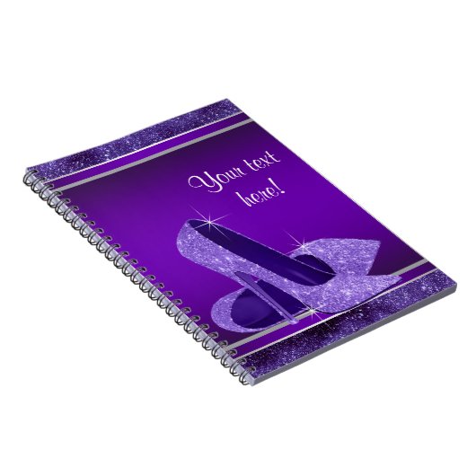 Lila Gästebuch Notizblock (Rechte Seite)