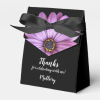 Lila Gastgeschenk-Box für Daisy Tent Style