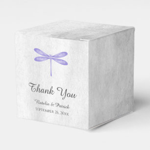 Lila Gastgeschenk Hochzeiten Geschenkschachtel