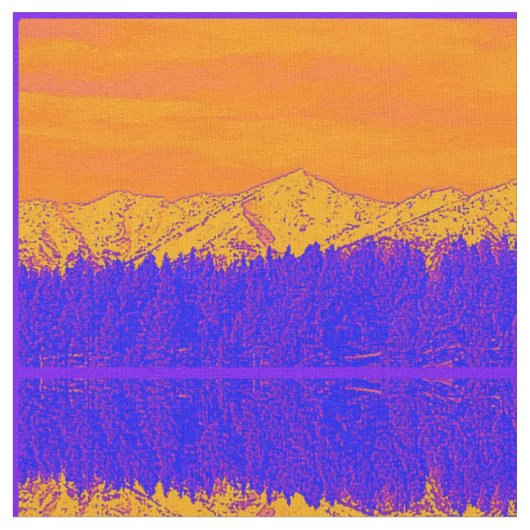 Lila Gebirge Stoff (Nahaufnahme)