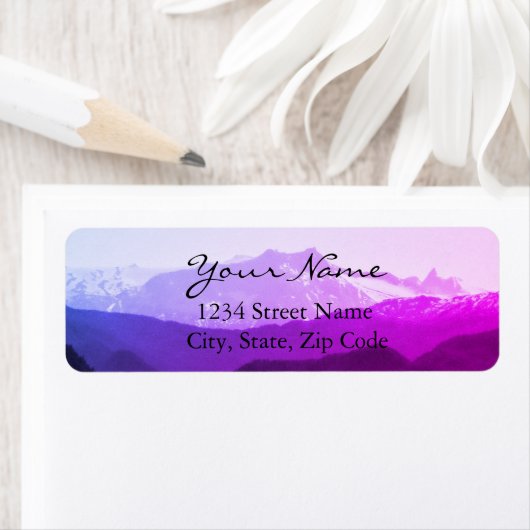 Lila Gebirgsadressen (Insitu)