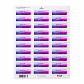 Lila Gebirgsadressen (Vorne)