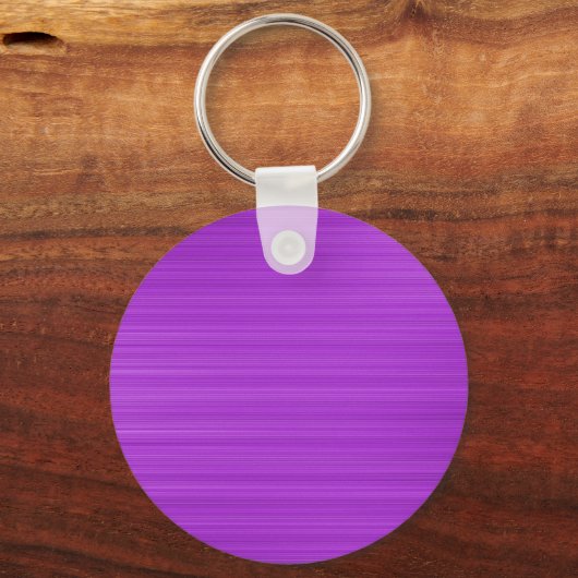 Lila gebürstet schlüsselanhänger (Vorderseite)