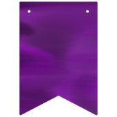 Lila Geburtstagspartei Wimpelkette (Erste Fahne)