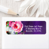 Lila Geburtstagsparty mit hellen Aquarellen (Insitu)