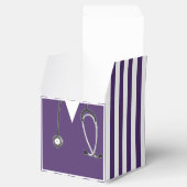 "Lila Gefälligkeitsbox für Krankenschwester" Geschenkschachtel (Geöffnet)