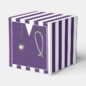 "Lila Gefälligkeitsbox für Krankenschwester" Geschenkschachtel (Rückseite)