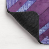 lila gefalteter Stern Mousepad (Ecke)