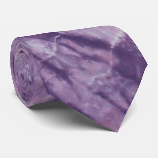 Lila Gefärbte Krawatte (Gerollt)