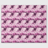 Lila Gefärbte Krawatte Batik Textur Geschenkpapier (Flach)