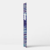 Lila Gefärbte Krawatte Case-Mate iPhone Hülle (Rückseite / Rechts)