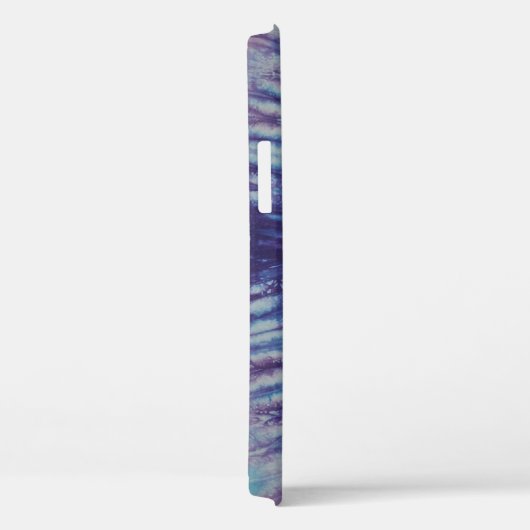 Lila Gefärbte Krawatte Case-Mate iPhone Hülle (Rückseite / Rechts)