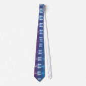 Lila Gefärbte Krawatte Necktie (Vorderseite)