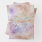 Lila Gefärbte Krawatte Rosa      Geschenkpapier Set (Beispiel)